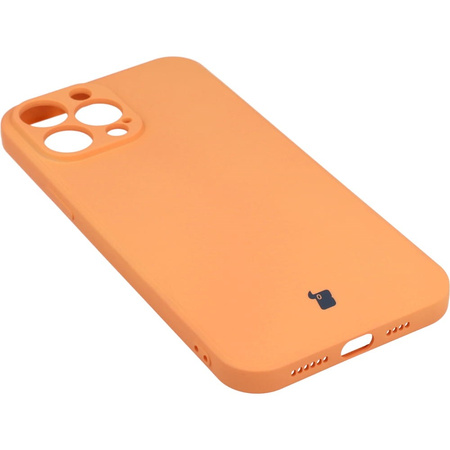 Etui Bizon Case Silicone do iPhone 13 Pro Max, pomarańczowe