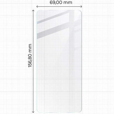 Szkło hartowane Bizon Glass Clear 2 do Motorola Moto G34 5G