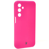 Silikonowe etui Bizon Soft Case do Galaxy M35 5G, neonowo-różowe