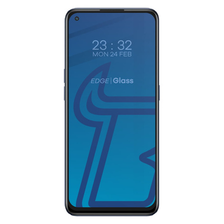 Szkło hartowane Bizon Glass Edge do Oppo Reno 7 4G/ 5G, czarne