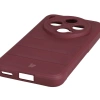 Pancerne etui Bizon Case Tur do Vivo X300, burgundowe