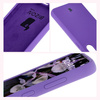 Silikonowe etui Bizon Soft Case do Galaxy S23, fioletowe