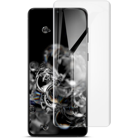 Folia hydrożelowa na ekran Bizon Glass Hydrogel Front Duo do Galaxy S21, 2 sztuki