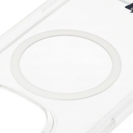 Etui z pierścieniem magnetycznym Bizon Case CrystalO do Xiaomi Redmi Note 15 Pro 5G, przezroczyste