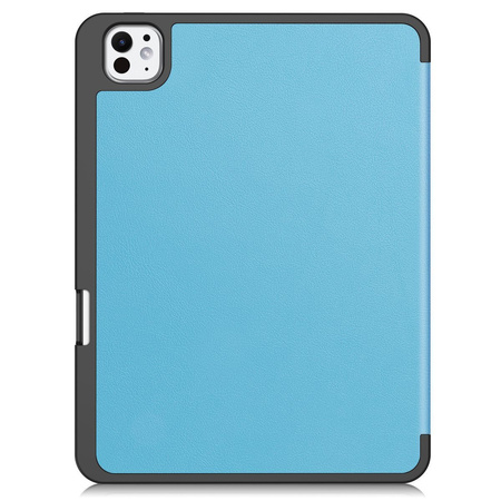 Etui Bizon Case Tab Lizard do iPad Pro 11" 2025 / 2024, błękitne