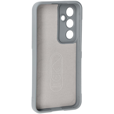 Pancerne etui Bizon Case Tur do Galaxy S24 FE, jasnoszare