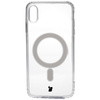 Etui Bizon Case Pure Magnetic do iPhone XS Max, przezroczyste