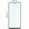 Szkło hartowane Bizon Glass Edge Duo do Galaxy A16 4G/5G / A17 5G / A26 5G, czarna ramka, 2 sztuki
