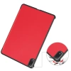 Etui z klapką Bizon Case Tab Croc do OnePlus Pad 3 / 2 Pro / OPPO Pad 4 / 4 Pro, czerwone