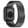 Pasek ze stali nierdzewnej Bizon Strap Watch Titanium do Apple Watch 38/40/41/42 mm, czarny