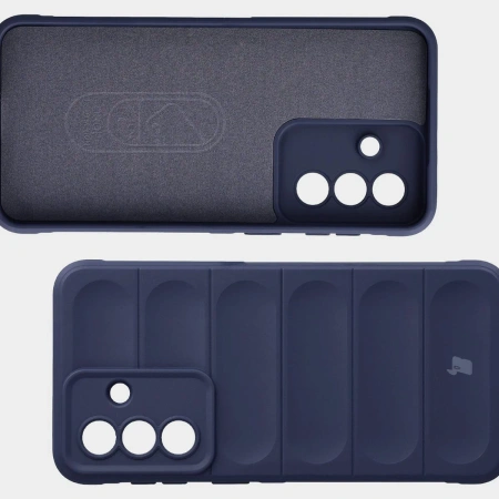 Pancerne etui Bizon Case Tur do Galaxy A57 5G, granatowe