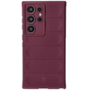 Pancerne etui Bizon Case Tur do Galaxy S24 Ultra, burgundowe