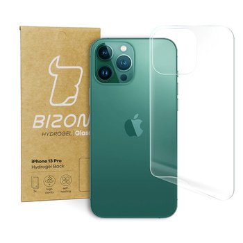 Folia hydrożelowa na tył Bizon Glass Hydrogel Back Duo, iPhone 13 Pro, 2 sztuki