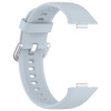 Pasek Bizon Strap Watch Silicone Pro SR do Huawei Watch Fit 4 / 4 Pro / 3, jasnoniebieski