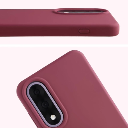 Silikonowe etui Bizon Soft Case do OnePlus Nord 5, ciemnofioletowe