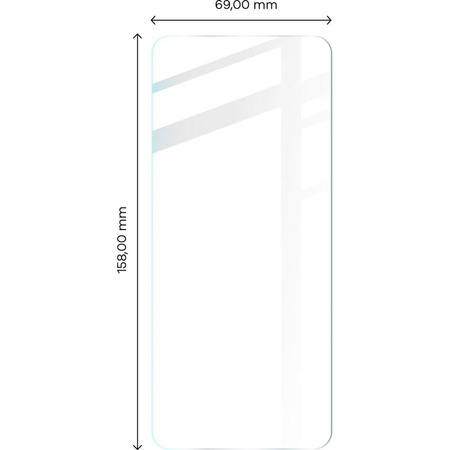 Szkło hartowane Bizon Glass Clear - 3 szt. + obiektyw, Motorola Moto E32 / E32s