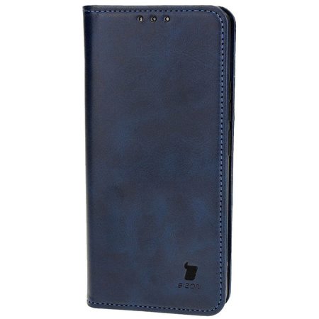 Etui z klapką Bizon Case Pocket Pro do Xiaomi Poco M4 Pro 5G / Xiaomi Redmi Note 11s 5G, granatowe