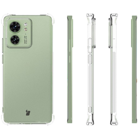 Elastyczne etui Bizon Case Salpa do Motorola Edge 40, przezroczyste