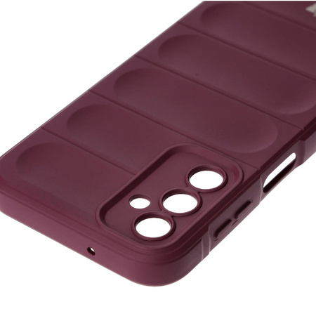 Pancerne etui Bizon Case Tur do Galaxy M14 5G, burgundowe