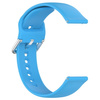 Pasek silikonowy do smartwatcha, Bizon Strap Watch Silicone Pro N, Quick Release 22 mm, błękitny
