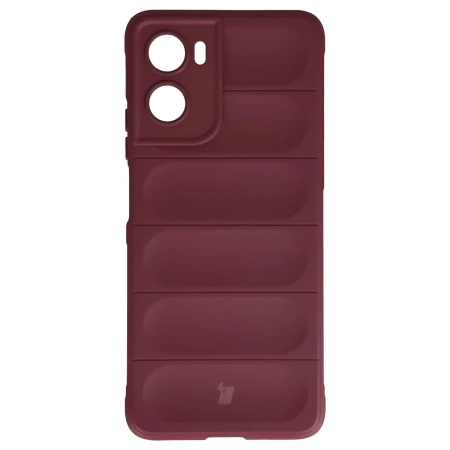 Pancerne etui Bizon Case Tur do Motorola Moto G06 4G / G06 Power 4, burgundowe