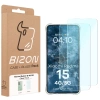 Elastyczne etui + 2x szkło hartowane Bizon Case Clear Pack do Xiaomi Redmi 15 4G / 5G