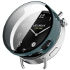 Etui ze szkłem do zegarka Bizon Case+Glass Watch do Xiaomi Watch S4 41 mm, zielone