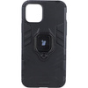 Etui Bizon Case Armor Ring do iPhone 11 Pro, czarne
