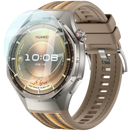 Szkło hartowane na ekran Bizon Glass Watch Clear do Huawei Watch GT6 Pro 46 mm