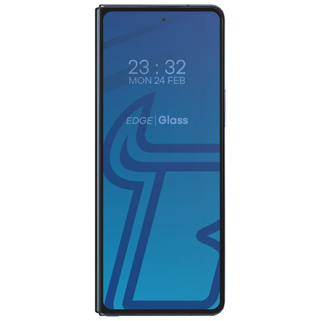 Szkło hartowane Bizon Glass Edge do Galaxy Z Fold4, czarne