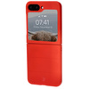 Pancerne etui Bizon Case Tur do Galaxy Z Flip7 FE / Z Flip6, czerwone
