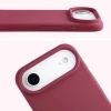 Silikonowe etui Bizon Soft Case do iPhone Air, ciemnofioletowe
