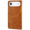 Etui z klapką Bizon Case Pocket do iPhone Air, brązowe