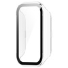 Etui Bizon Case+Glass Set do Xiaomi Redmi Smart Band 2 / Xiaomi Mi Band 8 Active, przezroczyste