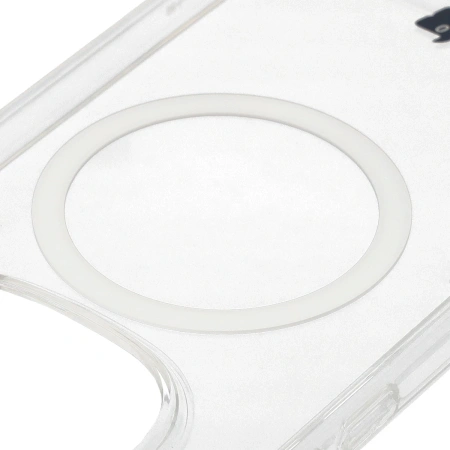 Etui z pierścieniem magnetycznym Bizon Case CrystalO do Xiaomi Redmi Note 15 Pro Plus 5G, przezroczyste