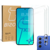 3x Szkło hartowane + szybka na aparat Bizon Glass Clear 2 Pack do Galaxy S23