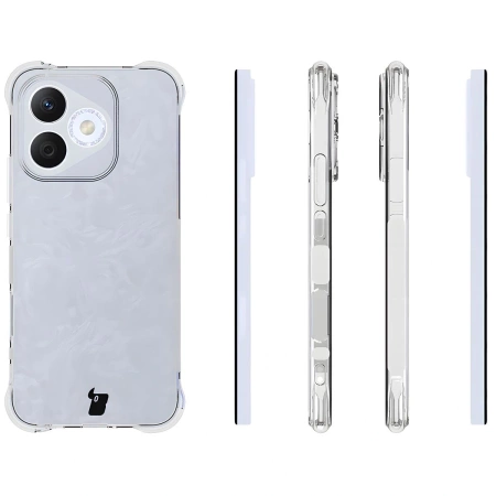 Elastyczne etui Bizon Case Salpa do Honor 400 Lite 5G, przezroczyste