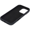 Silikonowe etui Bizon Soft Case do iPhone 16 Pro, czarne