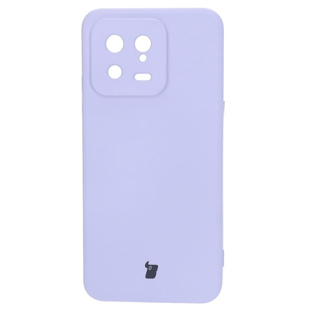 Etui Bizon Case Silicone Sq do Xiaomi 13, jasnofioletowe