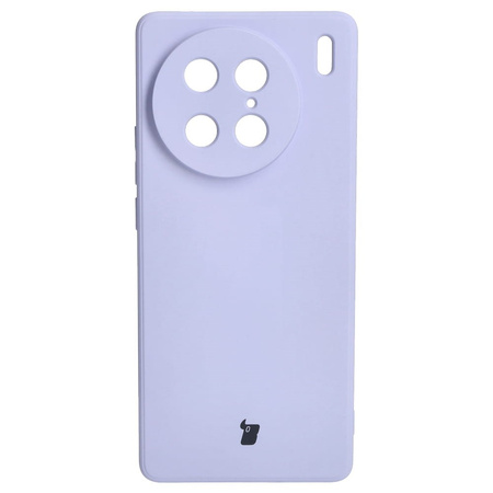 Etui Bizon Case Silicone Sq do VIVO X90 Pro, jasnofioletowe