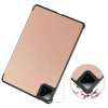 Etui z klapką Bizon Case Tab Croc do Xiaomi Pad 7 / 7 Pro, różowozłote
