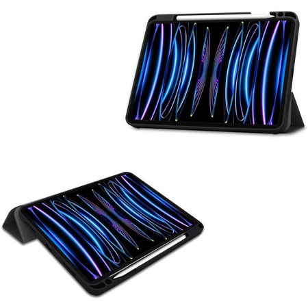 Etui Bizon Case Tab Lizard do iPad Pro 11 2022/2021/2020/2018, czarne