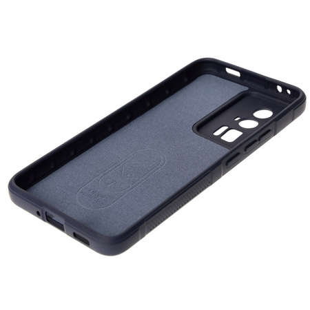 Pancerne etui Bizon Case Tur do Xiaomi Pocophone F5 Pro, granatowe