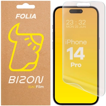 Folia matowa Bizon Glass Film Sun do iPhone 14 Pro, 1 sztuka