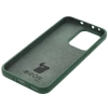 Silikonowe etui Bizon Soft Case do Oppo Reno13, ciemnozielone