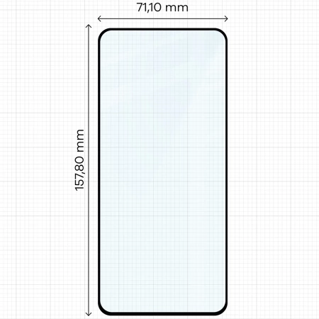 2x Szkło + szybka na aparat Bizon Edge Pack do Realme 14 5G / 14T 5G