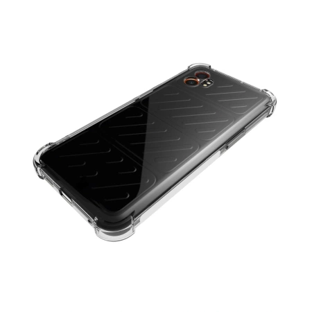 Elastyczne etui + 2x folia na ekran Bizon Case Clear Pack do Galaxy Xcover7 Pro