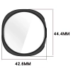 Etui z osłoną ekranu Bizon Case Watch Felipe do Galaxy Watch 8 40 mm, czarne