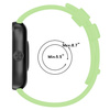 Pasek Bizon Strap Watch Silicone B do Xiaomi Redmi Watch 5/4 / Smart Band 9/8 Pro, jasnozielony