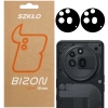 Szkło na aparat Bizon Glass Silk Lens do Nothing Phone (3a) Pro, 2 sztuki